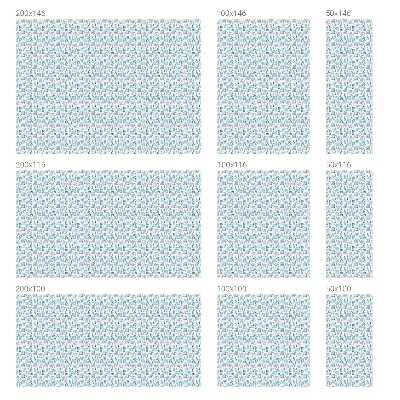 Fönsterfilm med mosaikmönster Maritim harmoni