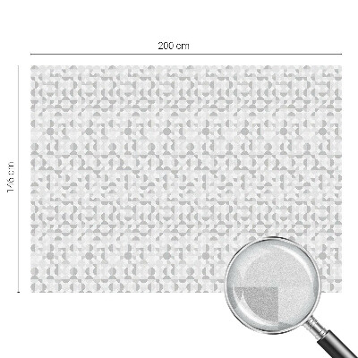 Frostfilm med dekorativt mönster Geometriska mönster
