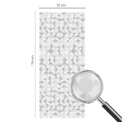 Frostfilm med dekorativt mönster Geometriska mönster