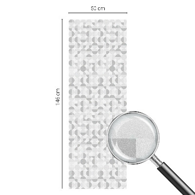 Frostfilm med dekorativt mönster Geometriska mönster