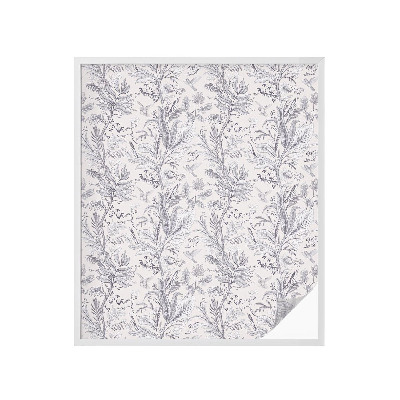 Solfilm fönster insynsskydd Löv och fjärilar