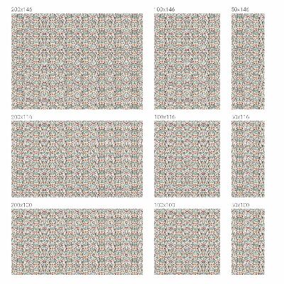 Frostfilm med dekorativt mönster Räv lämnar