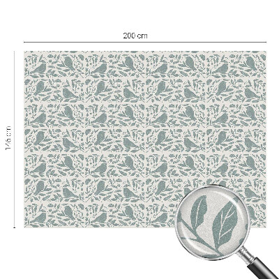 Fönsterfilm med mosaikmönster Fågelmotiv