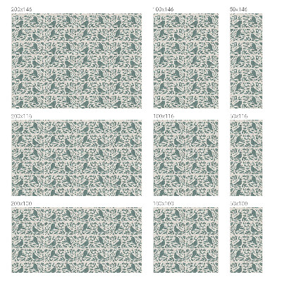 Fönsterfilm med mosaikmönster Fågelmotiv