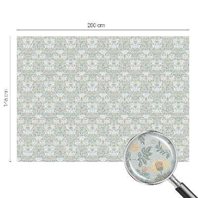 Frostfilm med dekorativt mönster Hjortblommor