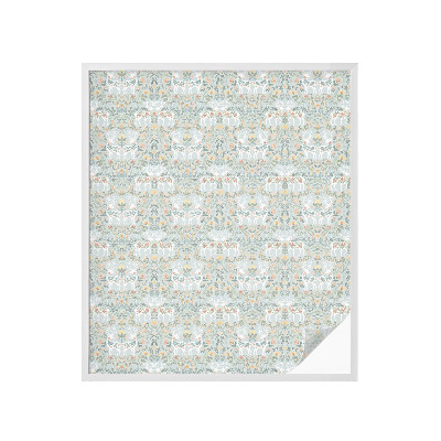 Frostfilm med dekorativt mönster Hjortblommor