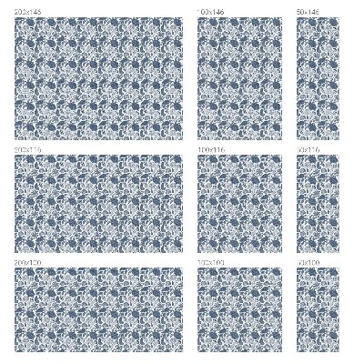 Dekorplast till fönster mosaik Havsliv