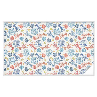 Solfilm fönster insynsskydd Kräftor koraller