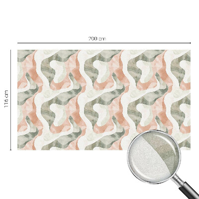 Fönsterfilm med mosaikmönster Färgglada vågor