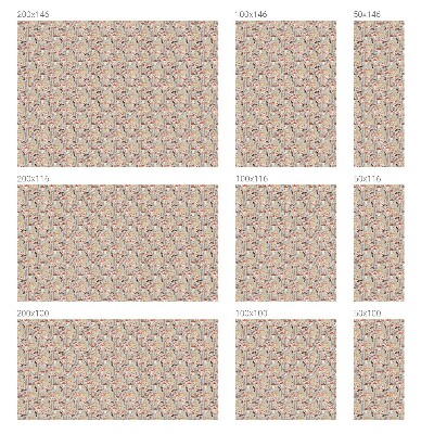 Frostfilm med dekorativt mönster Skogsmönster