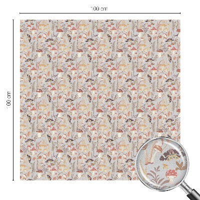 Frostfilm med dekorativt mönster Skogsmönster