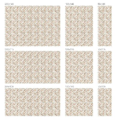 Frostad fönsterfilm med färgat mönster Höstmönster