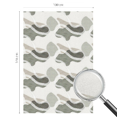 Fönsterfilm med mosaikmönster Organiskt mönster