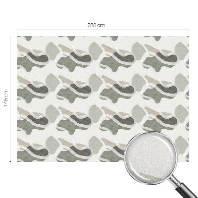 Fönsterfilm med mosaikmönster Organiskt mönster