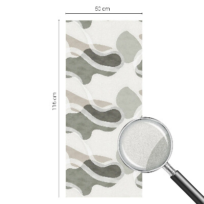 Fönsterfilm med mosaikmönster Organiskt mönster