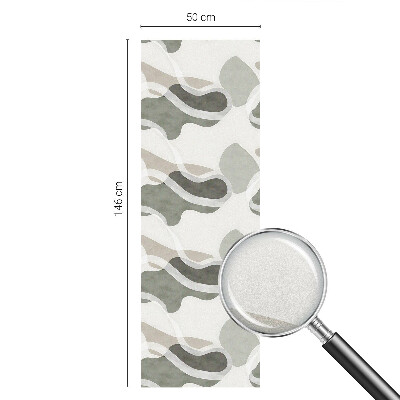 Fönsterfilm med mosaikmönster Organiskt mönster