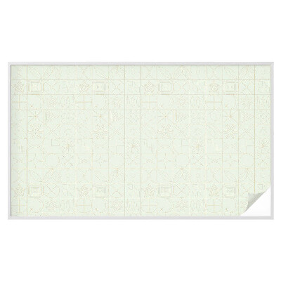 Dekorplast till fönster mosaik Geometrisk mosaik