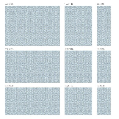 Fönsterfilm med mosaikmönster Japanska vågor