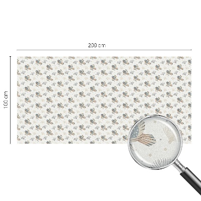 Frostfilm med dekorativt mönster Fågelmönster