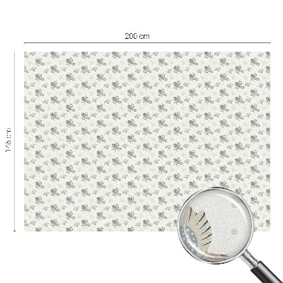 Frostfilm med dekorativt mönster Fågelmönster