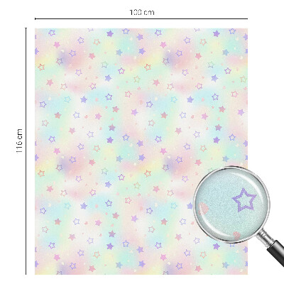 Solfilm fönster insynsskydd Regnbågsmönster