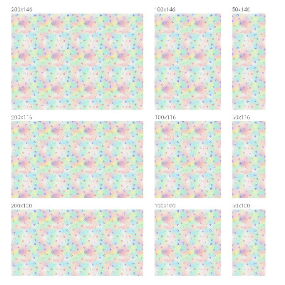 Solfilm fönster insynsskydd Regnbågsmönster