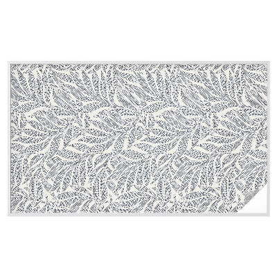 Dekorplast till fönster mosaik Bladdroppar