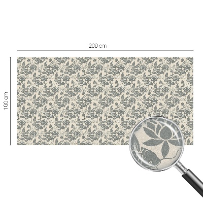 Fönsterfilm med mosaikmönster Orientaliskt mönster