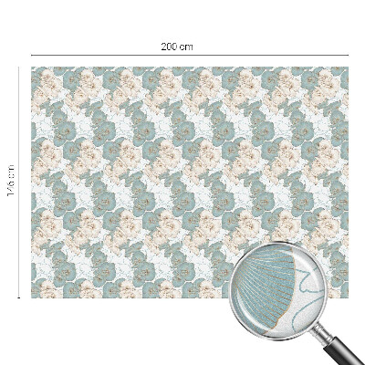 Solfilm fönster insynsskydd Fina blommor