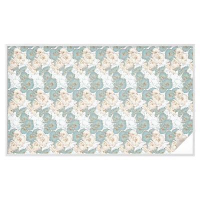 Solfilm fönster insynsskydd Fina blommor