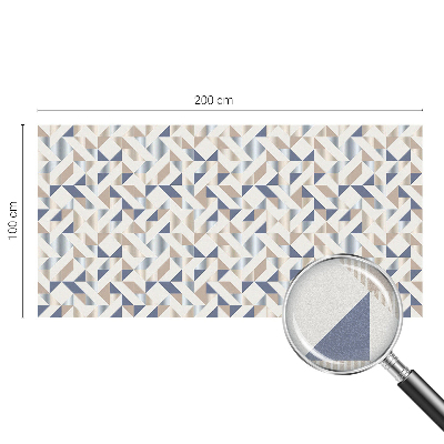 Frostfilm med dekorativt mönster Geometriska mönster