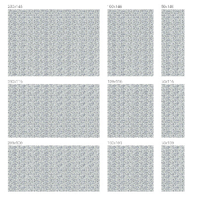 Dekorplast till fönster mosaik Blommönster