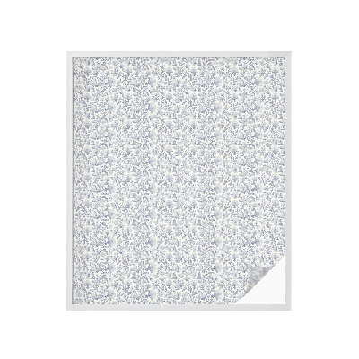 Dekorplast till fönster mosaik Blommönster