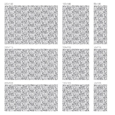 Frostfilm med dekorativt mönster Floristisk elegans