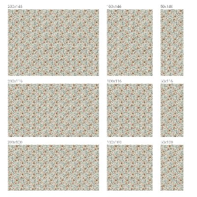 Fönsterfilm med mosaikmönster Blommönster