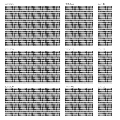 Solfilm fönster insynsskydd Grafiskt rutnät