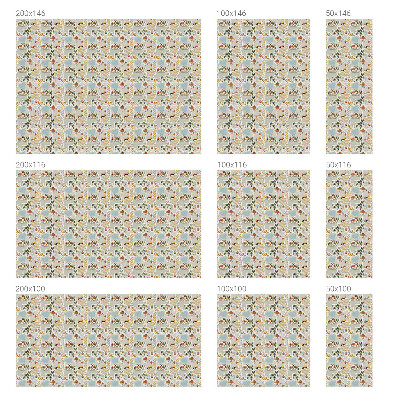 Dekorplast till fönster mosaik En idyllisk by