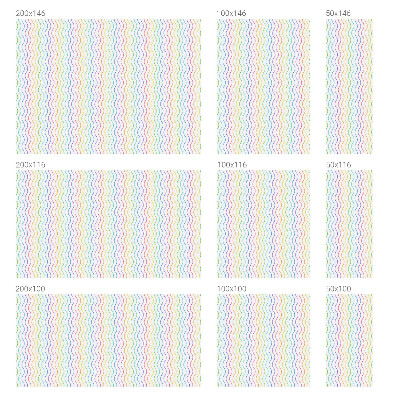 Fönsterfilm med mosaikmönster Regnbågslinjer