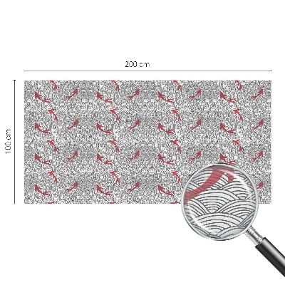 Fönsterfilm med mosaikmönster Vågigt mönster