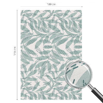 Solfilm fönster insynsskydd Gröna blad