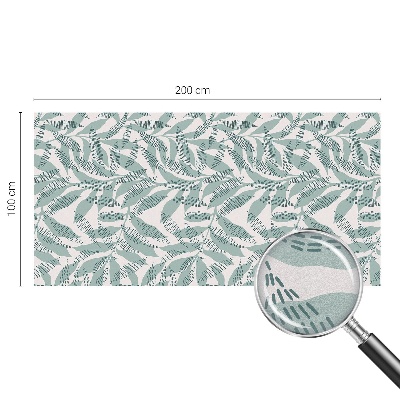 Solfilm fönster insynsskydd Gröna blad