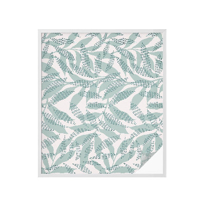 Solfilm fönster insynsskydd Gröna blad