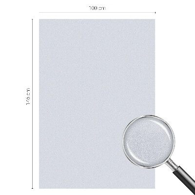 Frostad fönsterfilm med färgat mönster Enfärgad