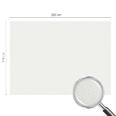 Frostfilm med dekorativt mönster Delikat vitt