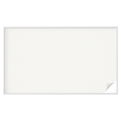 Frostfilm med dekorativt mönster Delikat vitt