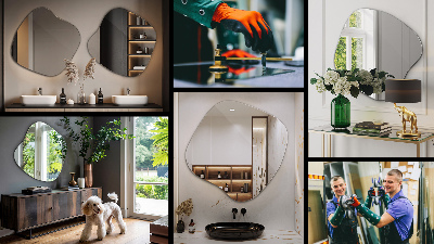 Spegel fläck subtil