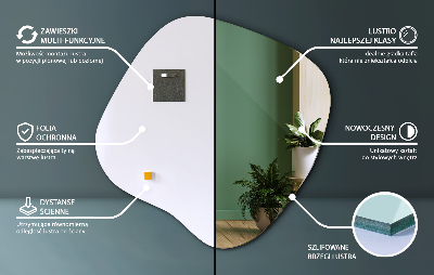 Spegel fläck subtil