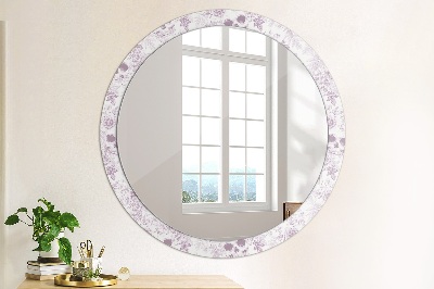 Dekorativ rund spegel Döskallar