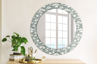 Dekorativ rund spegel Moln
