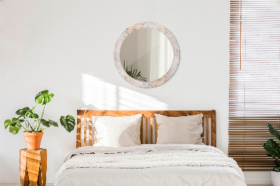 Dekorativ rund spegel Shabby mosaik